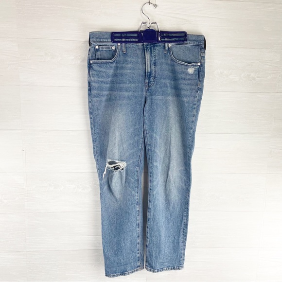 Madewell The Mid-Rise Perfect Vintage Distressed Jeans - Picture 3 of 10